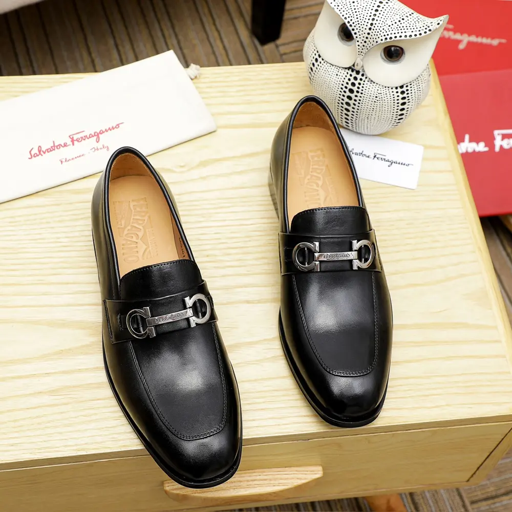 Salvatore Ferragamo men’s casual slip-on shoes Official original 1:1 mold