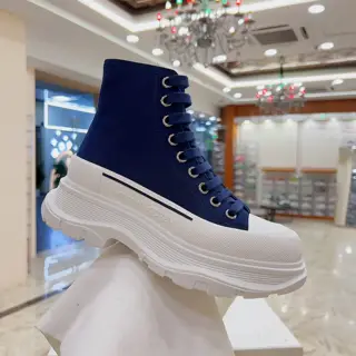 McQueen high-top casual shoes