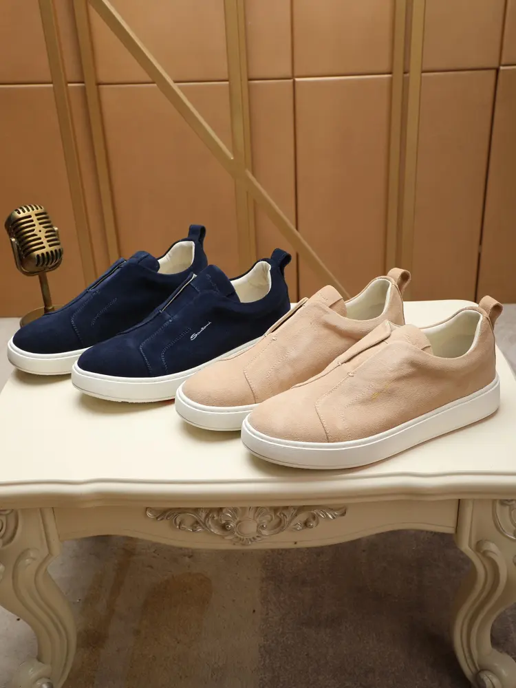 Santoni’s latest casual men’s shoes