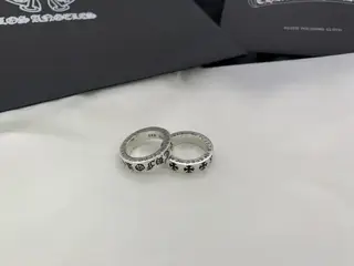 Chrome Hearts classic cross ring