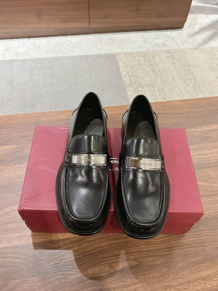 Salvatore Ferragamo men’s leather shoes