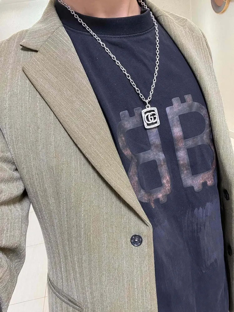 GucciThe latest Gucci necklace with a higher grade chain