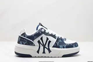 MLB Chunky Liner New York Yankees Senior Shoes Series Low-top Daddy Style Lightweight 3ASXCA12N
