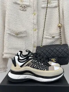Chanel retro casual shoes and sneakers