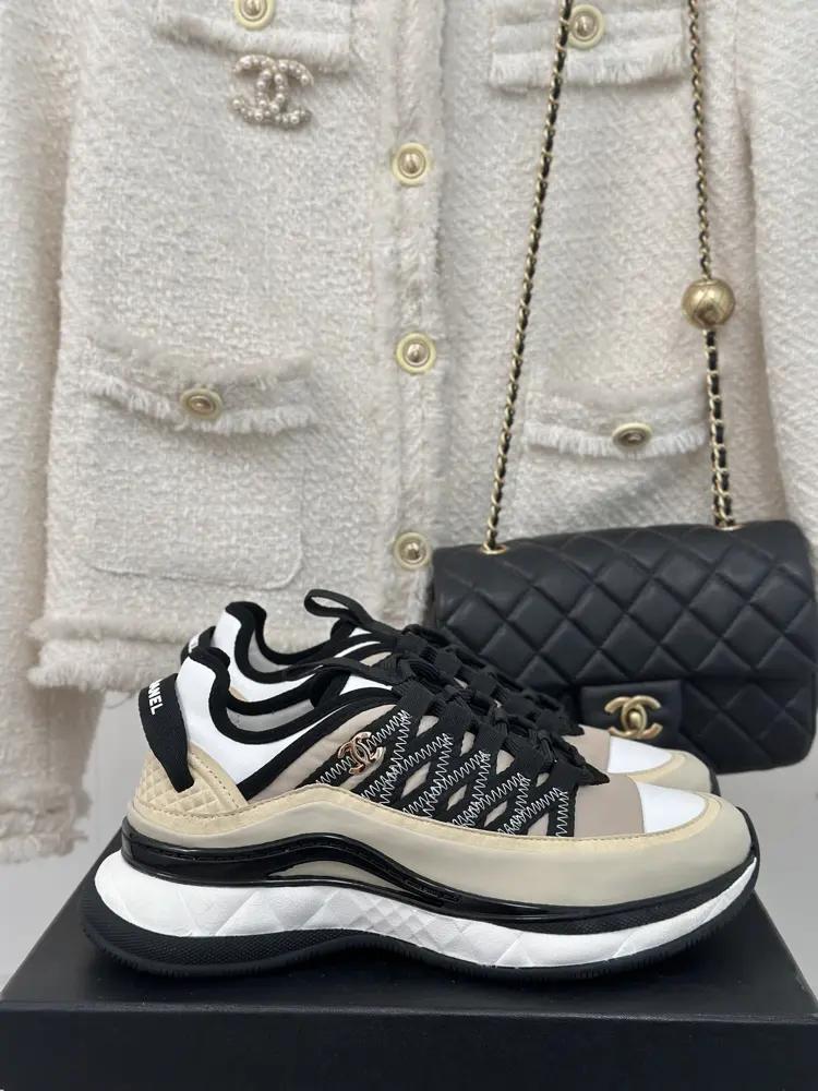 Chanel retro casual shoes and sneakers