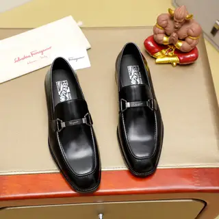 Salvatore Ferragamo men’s business leather shoes