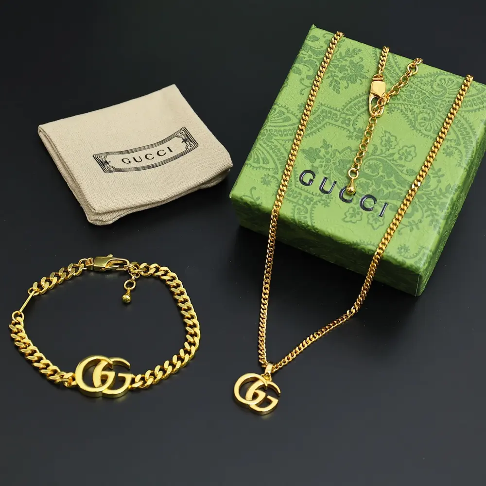 Gucci Necklace Bracelet