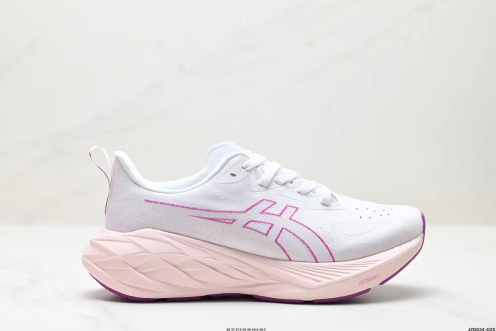 ASICS/Asics breathable mesh upper with some synthetic leather material. Adopts new AHAR+ 1012B510-103
