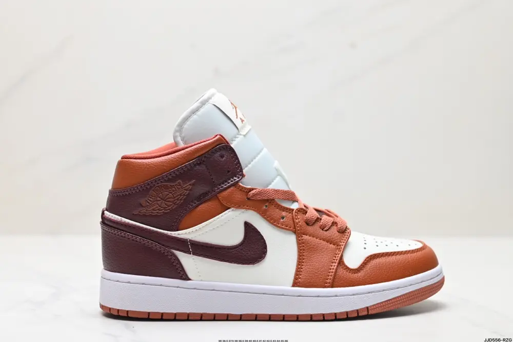 NIKE Air Jordan 1 Retro Mid AJ1 Jordan Generation Mid-top Classic Retro Culture Leisure BQ6472-200
