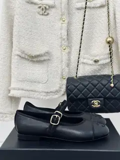 Chanel Milan catwalk Mary Jane shoes
