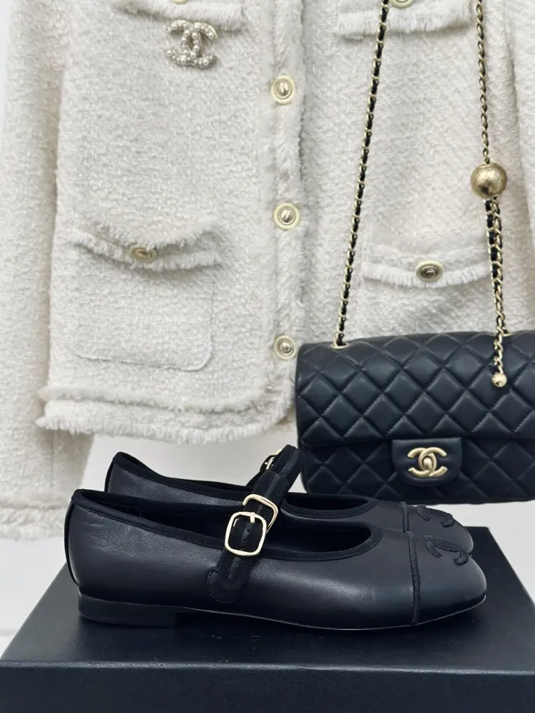 Chanel Milan catwalk Mary Jane shoes