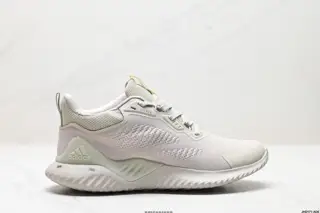 Adidas Alphabounce Alpha High Elastic Horse Brand Shark Gill Pattern Outsole Casual Sports HQ3647