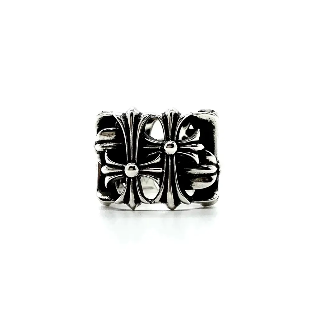 Chrome Hearts Square Burial Ring Size:12-24