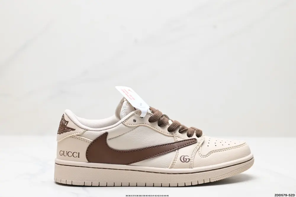 Nike AJ1 Travis Scott x Air Jordan 1 “Reverse Mocha” AJ1 Joe 1 TS Lightning Joint Inverted QY0168-996