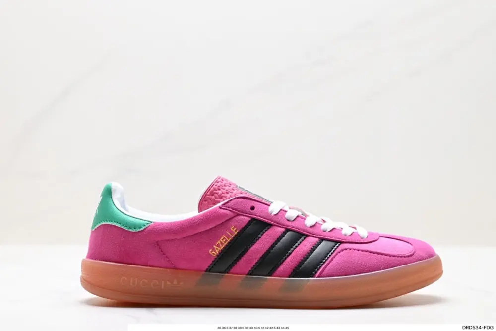Heavy joint Adidas originals x Gucci Gazelle joint classic casual sneakers