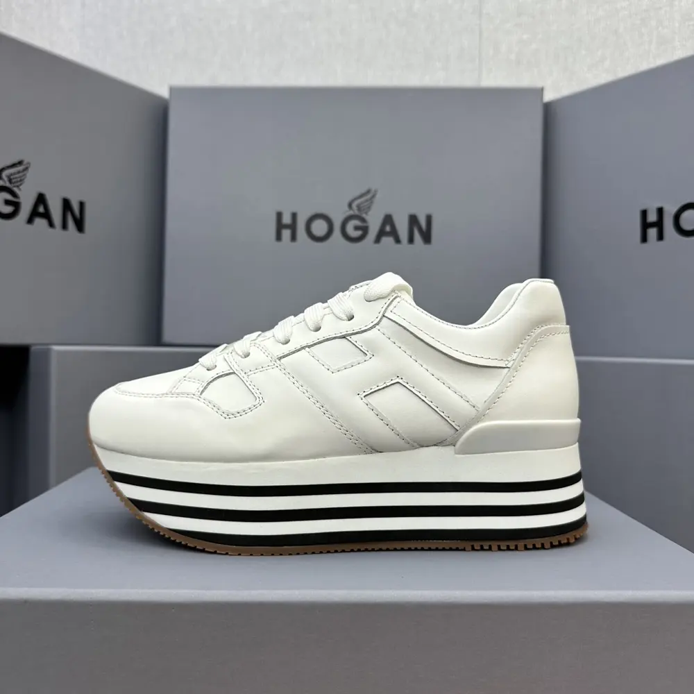 HOGAN platform thick sole top version Shoes