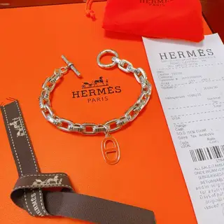 New Hermès bracelet thickened platinum version. High-end precision version of many Internet