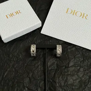 Dior earrings are newly launched at the counter