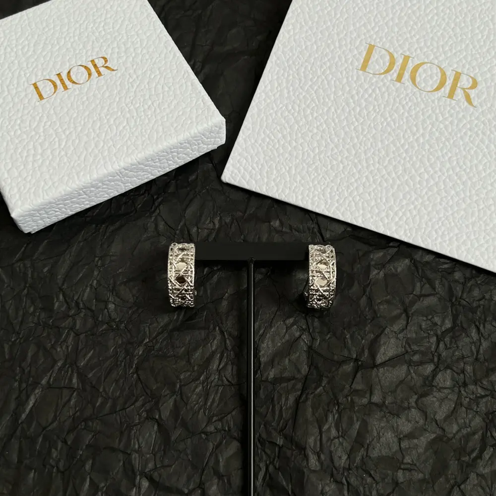 Dior earrings are newly launched at the counter