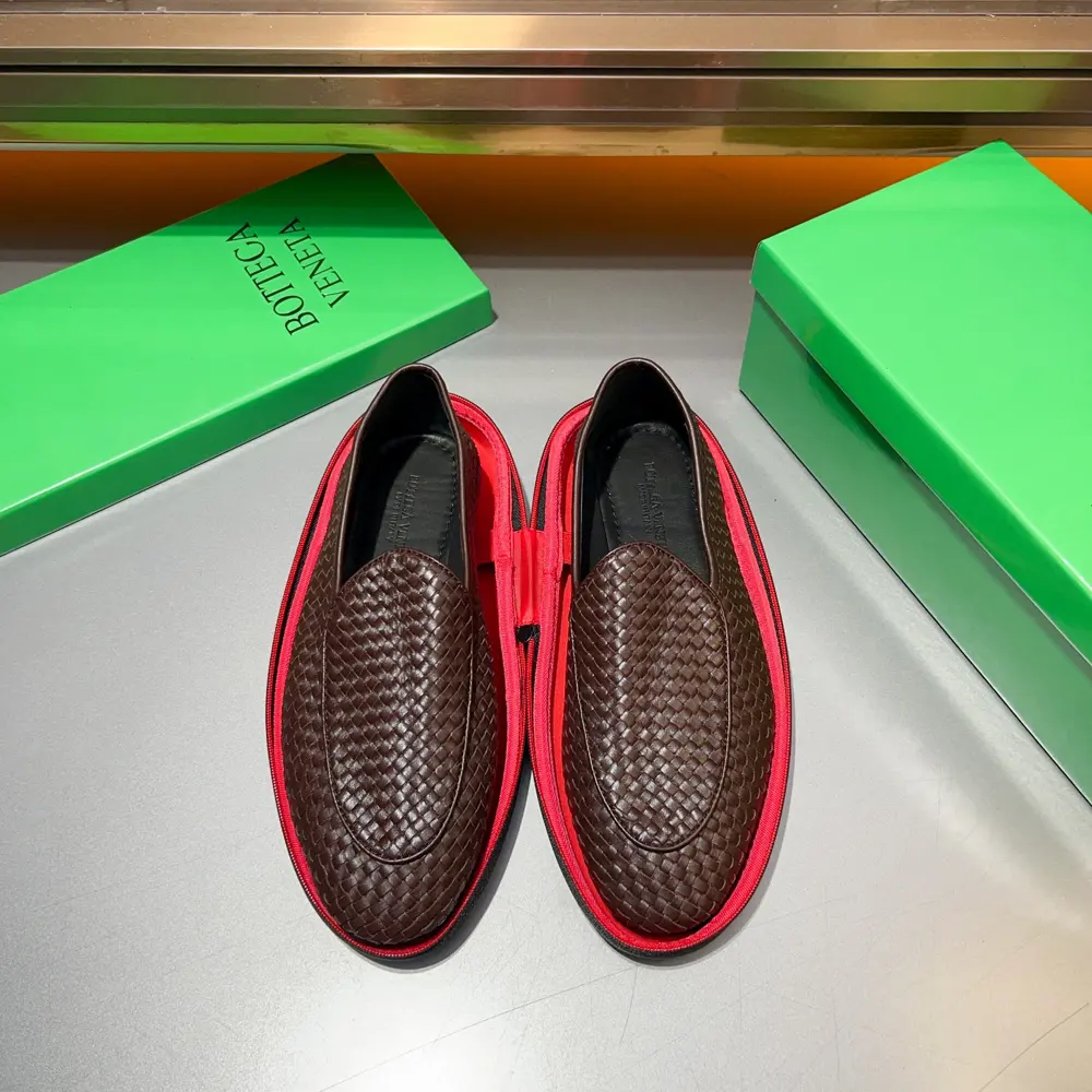 BOTTEGA VENETA new high-end series of hand-woven Oxford shoes