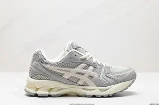 ASICS breathable mesh upper with some synthetic leather material. Adopts new AHAR+ rubber 1203A161-028