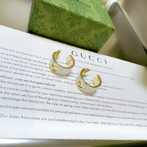 The latest Gucci earrings are of a higher grade