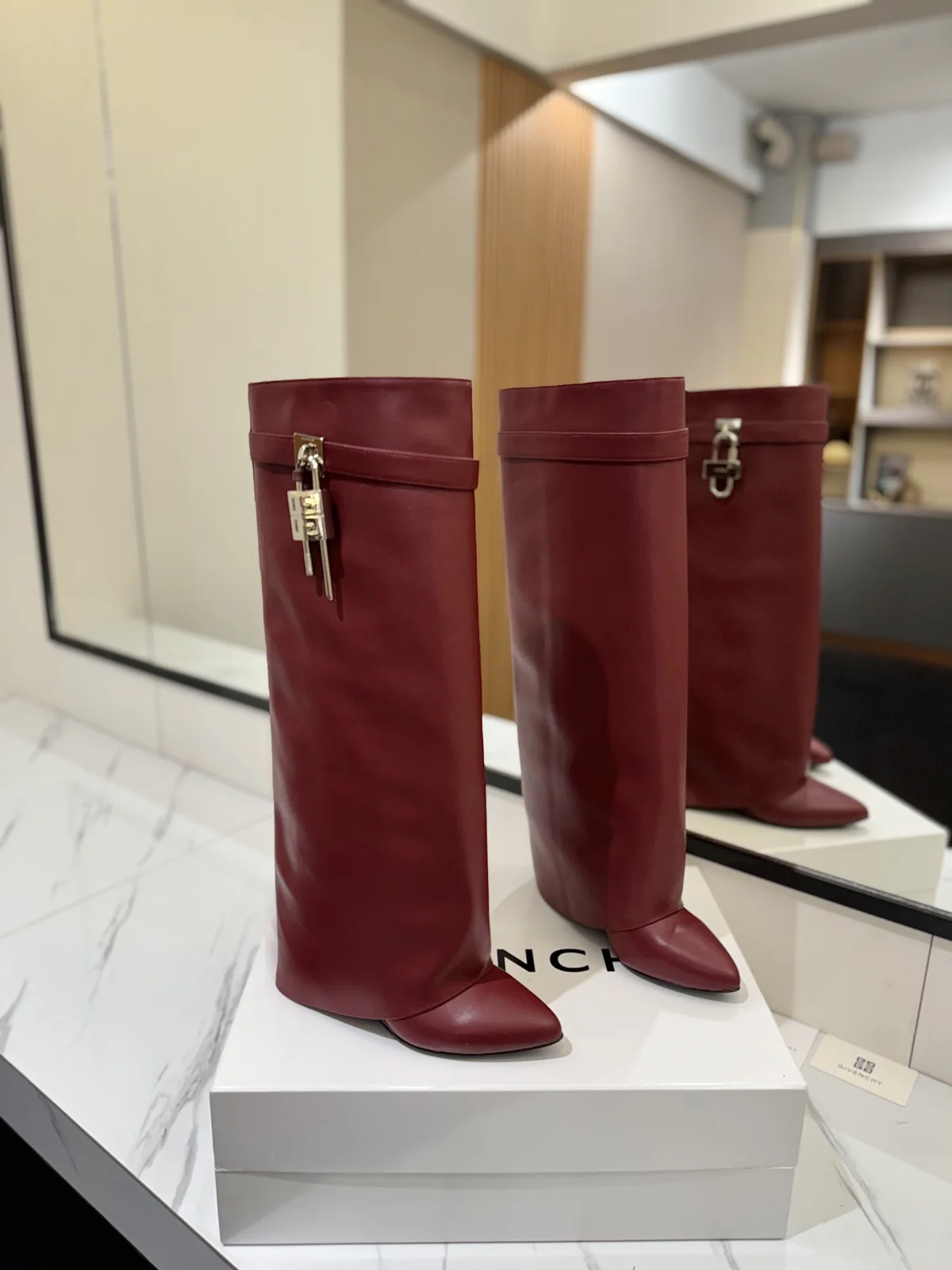 Givenchy high-heeled boots