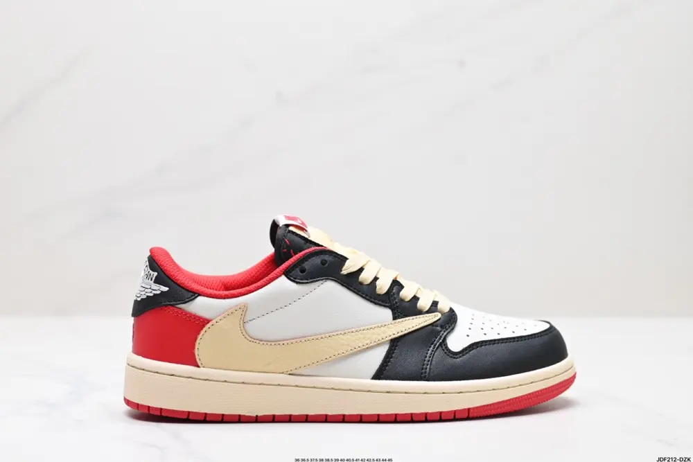Nike AJ1 reverse hook Travis Scott x Air Jordan 1 ” Reverse Mocha “ AJ1 Joe 1 TS Lightning DM7866-002