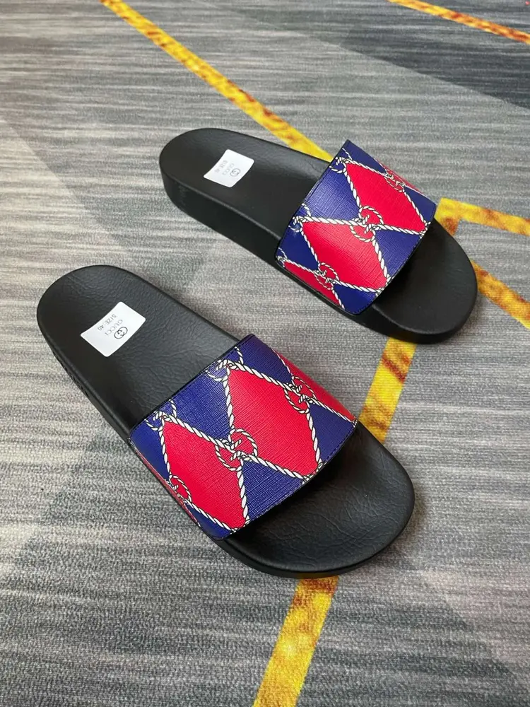 Gucci couple flip flops