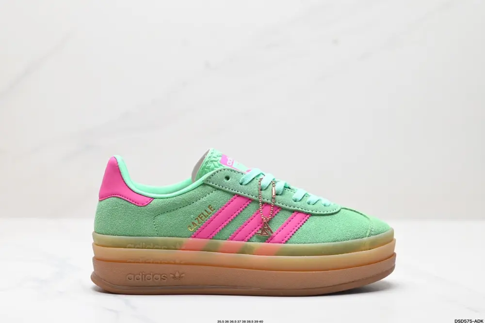 Adidas Gazelle Bold W low-top retro versatile casual sports sneakers IE0428