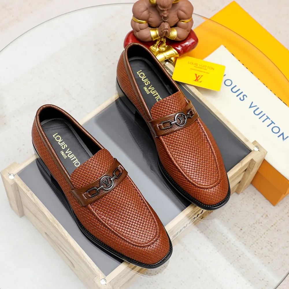 Louis Vuitton casual business leather shoes Official website original copy
