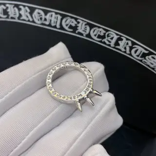 Chrome Hearts classic vintage distressed ring