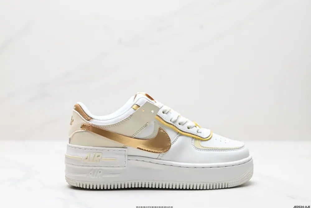 Nike WMNS Air Force 1 Shadow new girl deconstructionist design Macaron Air Force One DZ1847-108
