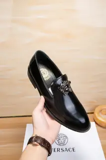 Versace men’s leather shoes
