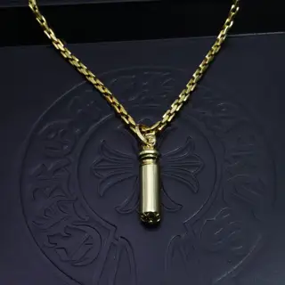 Chrome Hearts handmade craftsmanship Gold classic best-selling necklace