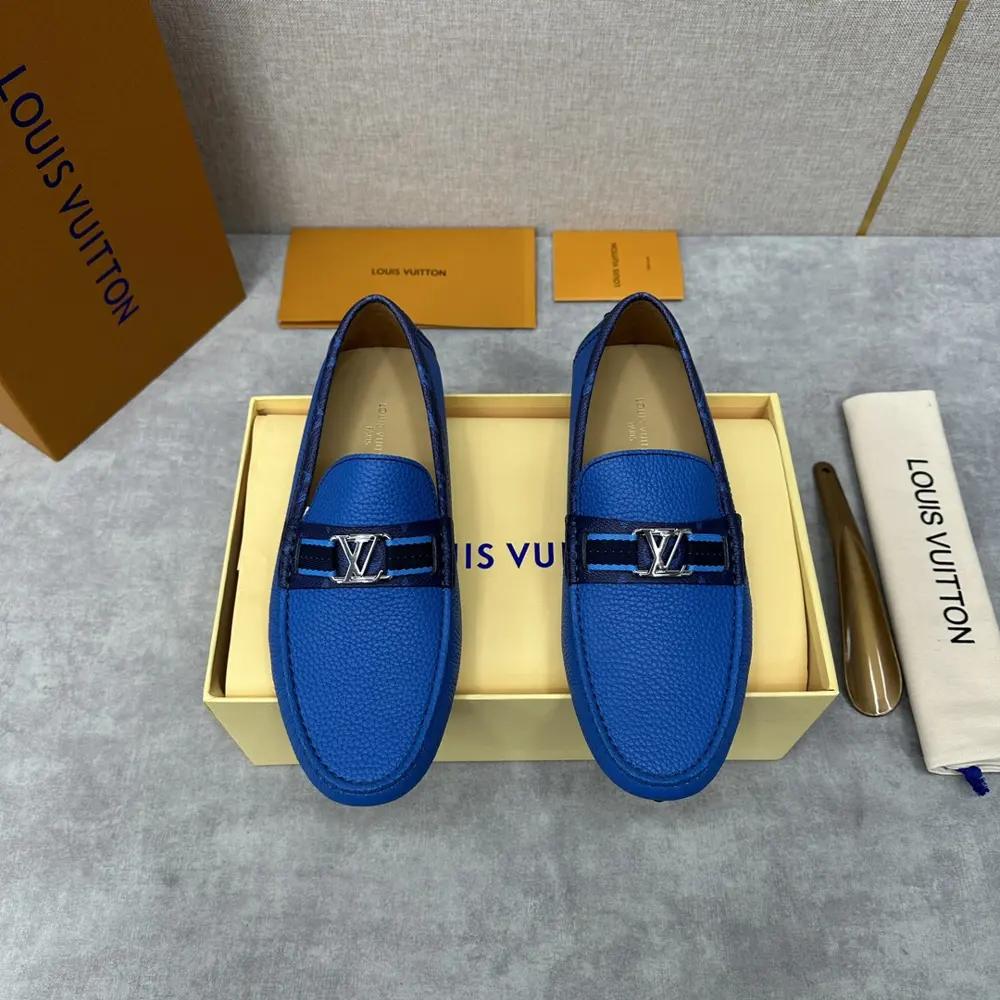 Louis Vuitton classic moccasins slip-on loafers