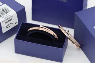 Swarovski Rose Gold Smile Single Diamond Bracelet
