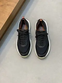 Loro piana knitted sneakers|Made with Wish wool blended fabric|Upper uses unique knitted