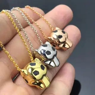 Cartier leopard necklace shipped Classic aristocratic style