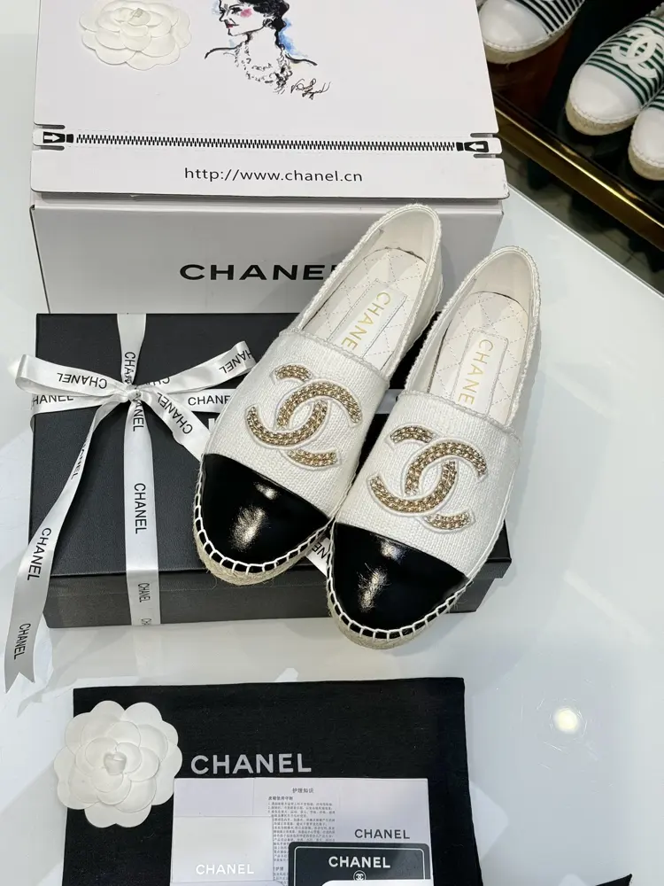 Chanel Fisherman Shoes Counter New Chain