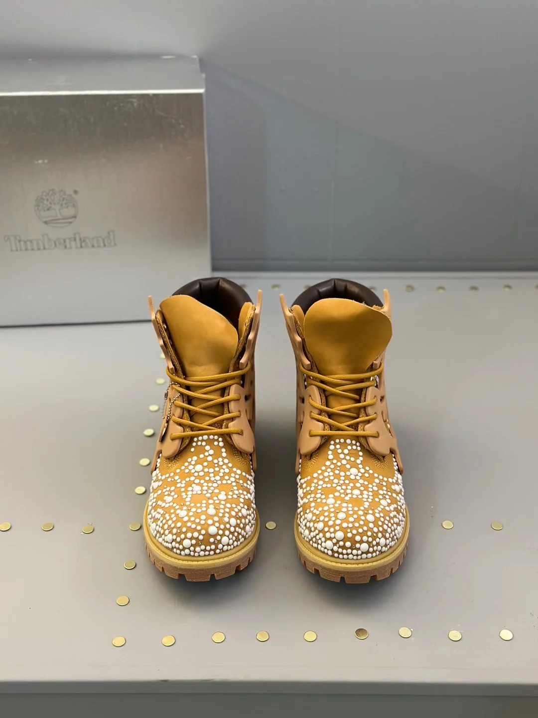 Timberland yellow boots