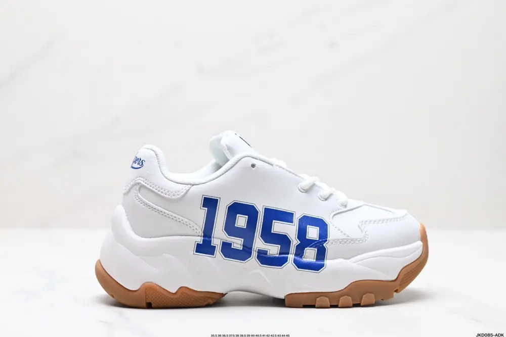 MLB Big Ball Chunky Mesh Thick-soled Daddy Series Low-top Mesh Lightweight Casual Sports 3ASHC104N