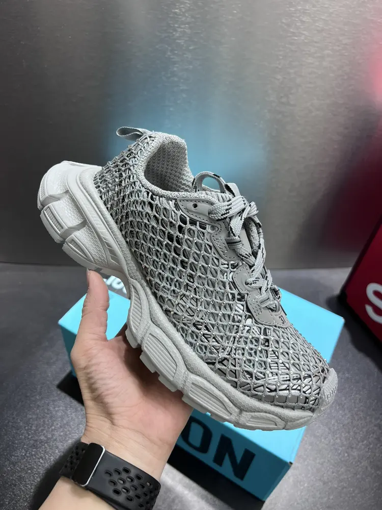 Balenciaga 10th Generation Mesh Lace-up Low-top Retro Daddy Shoes