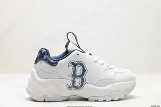 MLB Big Ball Chunky Mesh Thick-soled Daddy Series Low-top Mesh Lightweight Casual Sports 3ASHBDM4N