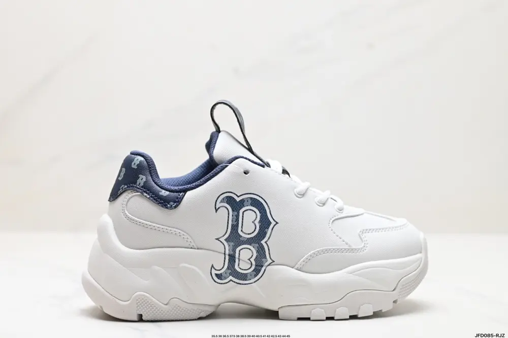 MLB Big Ball Chunky Mesh Thick-soled Daddy Series Low-top Mesh Lightweight Casual Sports 3ASHBDM4N