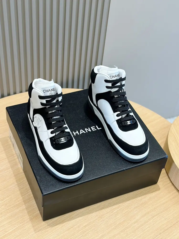 Chanel high-top men’s sneakers