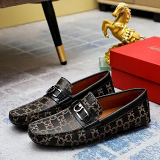 Salvatore Ferragamo Ferragamo popular fashion casual slip-on shoes