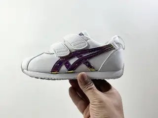 ASICS COTLA double-buckle Velcro children’s casual shoes