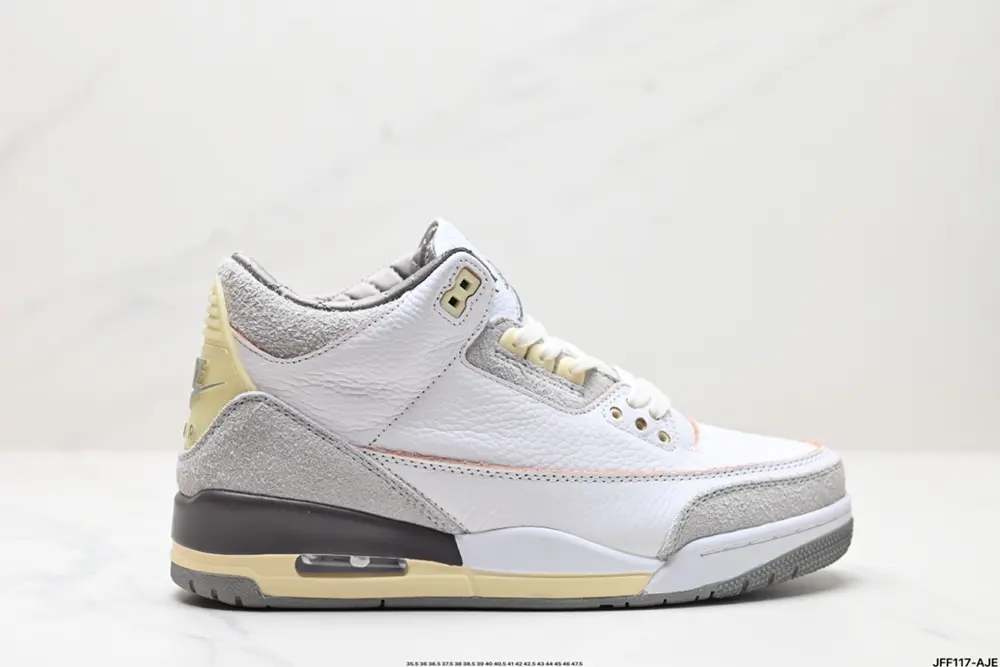 Nike Air Jordan 3 Retro “Hide and Sneak” White Gray Brown AJ3 Jordan 3rd Generation aj3 Joe CT8532-148
