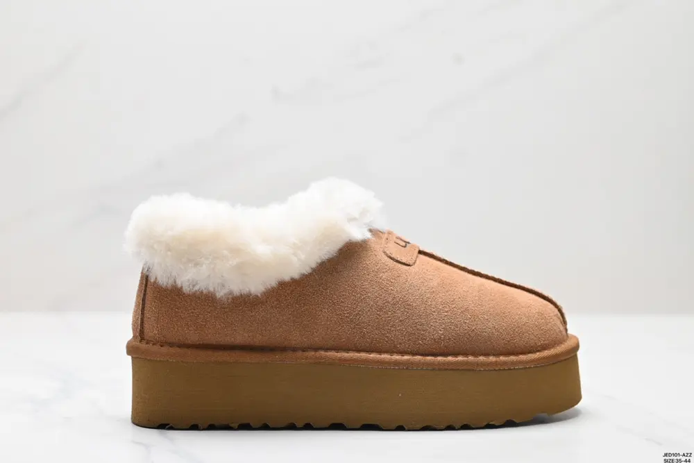 UGG suede British style thick sole heightened soft and comfortable daily commuting plus